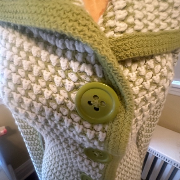 Unique FREE PEOPLE Sweater Coat Jacket S/P - Picture 2 of 7